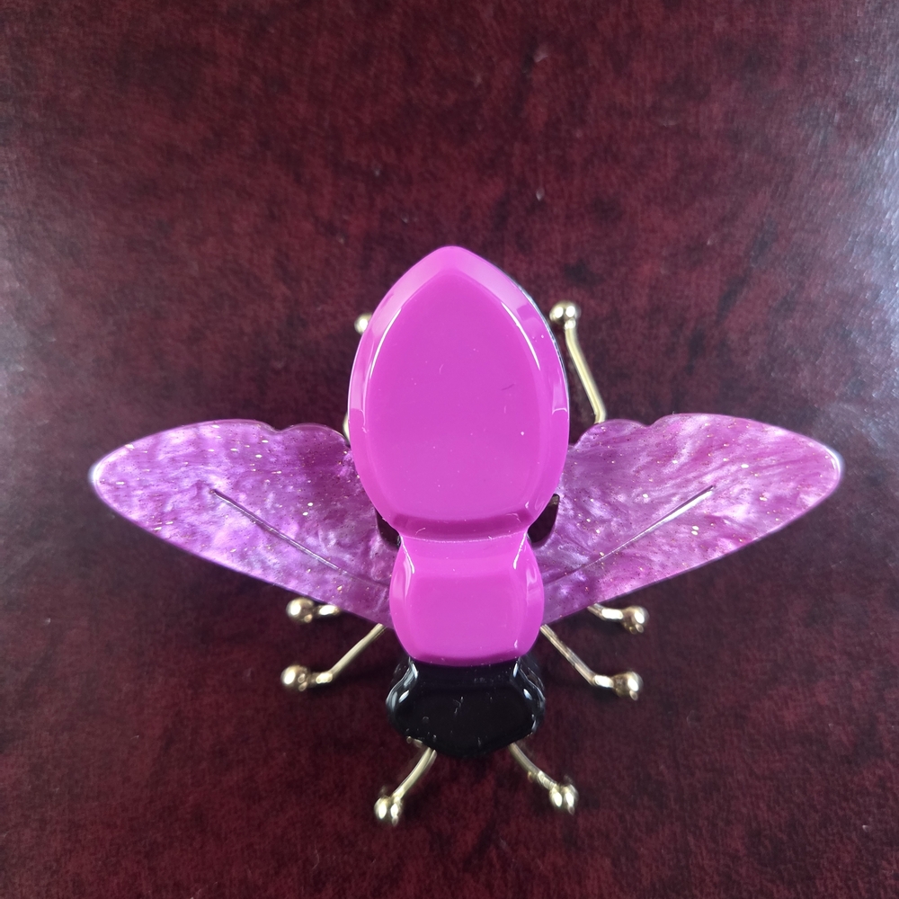 Pink and Purple I Brooch